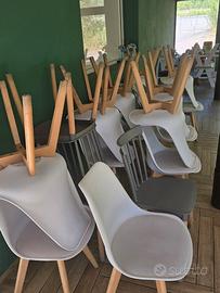 Sedie varie per ristorante/bar/uso privato in vend