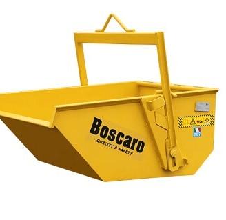 BENNA A SCARICO CENTRALE 400 LT - BOSCARO