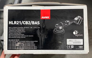 Lucidatrice rotorbitale rupes