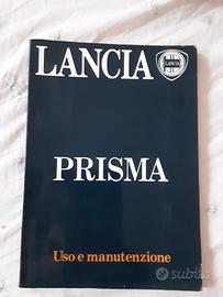 LIBRETTO USO E MANUTENZIONE LANCIA PRISMA I EDIZIO
