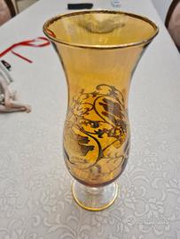 coppa cristallo ambra