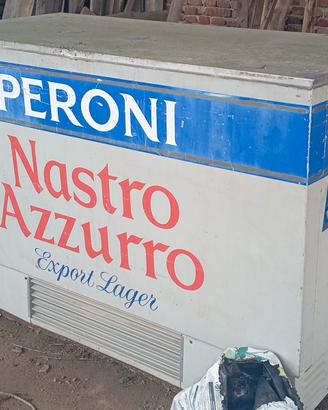 Frigo a pozzetto vintage Peroni Nastro Azzurro