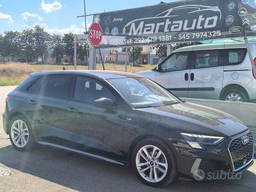 AUDI A3 2.0 TDI 150cv S-LINE INTERNO/ESTERNO TAGLI