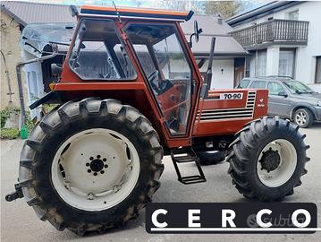 C.E.R.C.O. TRATTORE FIAT 70-90 DT Cabinato 40 Km/h