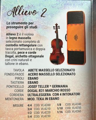 Violino Domus 2/4