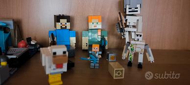 lego Minecraft personaggi vari 