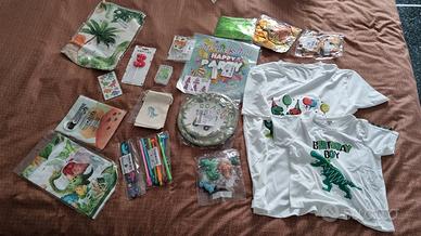Kit tema dinosauri per festa bimbo (nuovo)