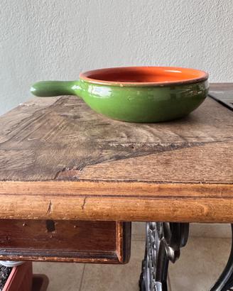 Tegame in Terracotta Smaltata 18 cm