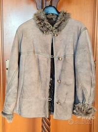 Coppia di shearling donna, tg.44 e M