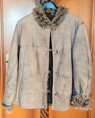 Coppia di shearling donna, tg.44 e M