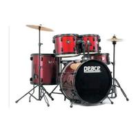 batteria acustica PEACE Celebrity DP-101 wine red