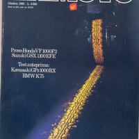 Rivista LA MOTO numero 10 anno 1985