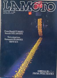 Rivista LA MOTO numero 10 anno 1985