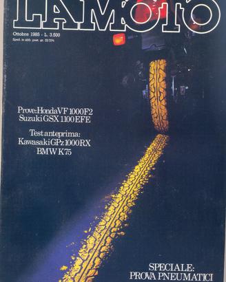 Rivista LA MOTO numero 10 anno 1985