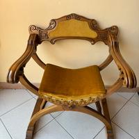 Sedie Savonarola Vintage anni 70