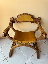 Sedie Savonarola Vintage anni 70