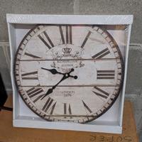 Orologio da parete shabby chic 30cm