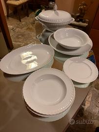 SERVIZIO PIATTI ROYAL TETTAU BAVARIA PORCELLANA