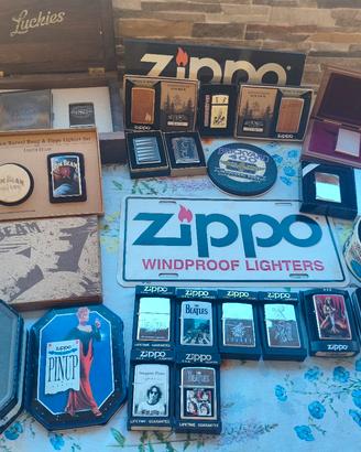 Accendini zippo vintage da collezione 