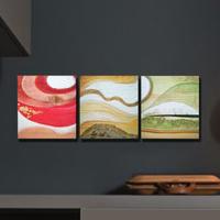 Tris quadri astratti