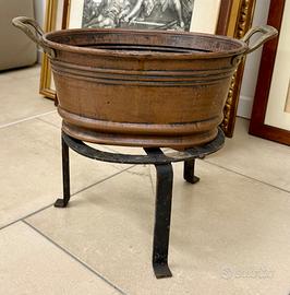 Pentola in rame primi ‘900 - Forma ovale