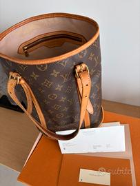 Borsa Noè Monogram Louis Vuitton