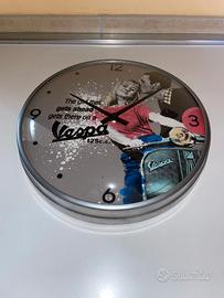 VESPA OROLOGIO DA PARETE  VINTAGE