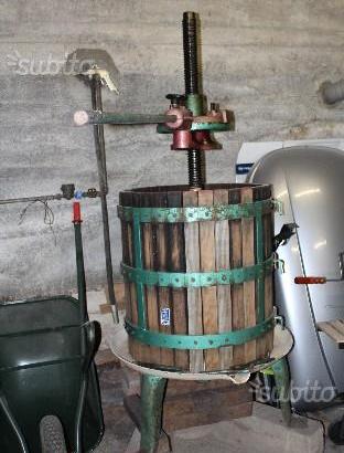 Torchio per uva