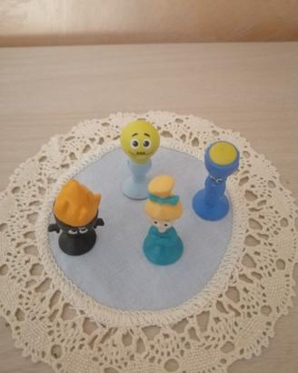 Set 4 pezzi "Stikeez" - LIDL - 2020. 