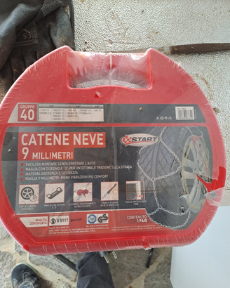 Catene da neve nuove mai usate