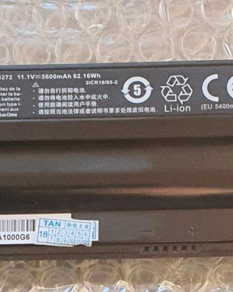 batteria notebook clevo W230 (Santech T55) 