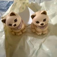 Coppia Gatto Thun Bianco