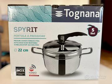 Pentola a Pressione Tognana "SPYRIT" 5 Litri NUOVA
