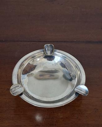 Posacenere vintage , Broggi, placcato argento