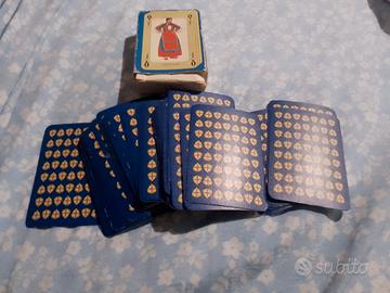 carte da gioco della Sardegna vintage 