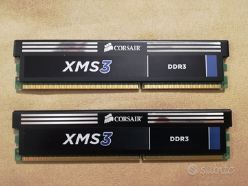 Corsair 2x2 GB DDR3 1600 MHZ