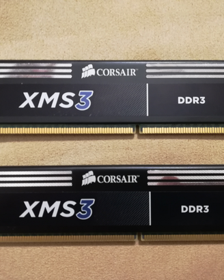 Corsair 2x2 GB DDR3 1600 MHZ