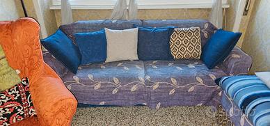 Divano letto a due piazze matrimoniale anni 70 