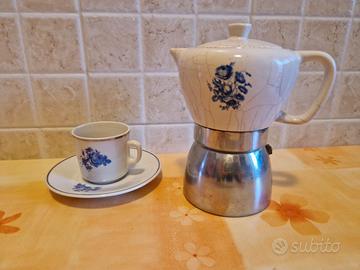 Caffettiera ceramica vintage