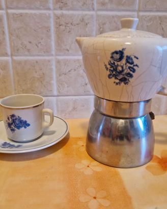 Caffettiera ceramica vintage