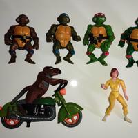 lotto action figures TMNT anni '80-'90