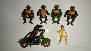lotto action figures TMNT anni '80-'90