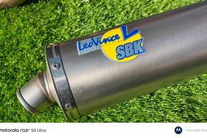 scarichi LeoVince SBK rivestimento in titanio