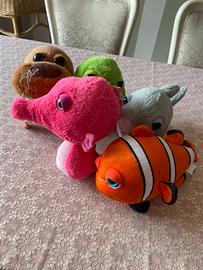 Set peluche animali marini