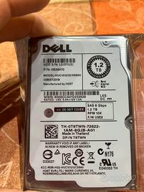 Hard Disk Dell 1.2TB 10k SAS 2.5”
