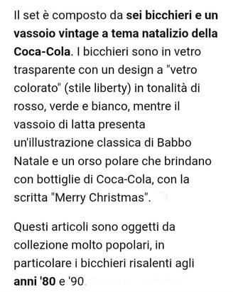 bicchieri coca cola