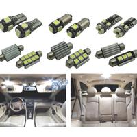 KIT 14 LAMPADE LED INTERNE PER MERCEDES CLASSE C W