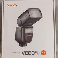 Flash Godox V860 III C per fotocamera Canon