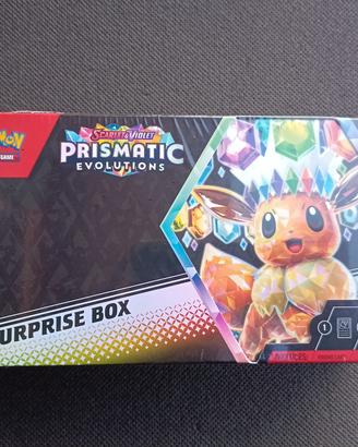Pokémon Prismatic Evolution Surprise Box English