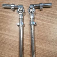 Coppia di reggitom per batteria acustica